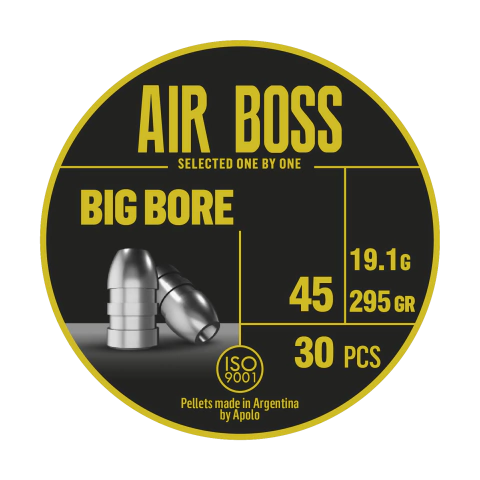 BALINES BIG BORE CAL.45 295 GRAINS (30 UNIDADES)
