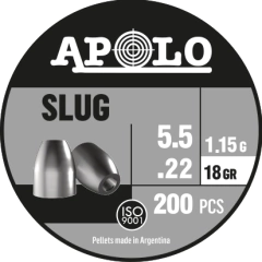 BALINES SLUG 5,5 18GR X200