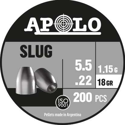 BALINES SLUG 5,5 x 200 18GR