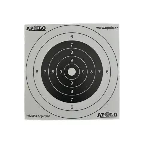 BLANCOS DE TIRO DE CARTON X 25 UNIDADES