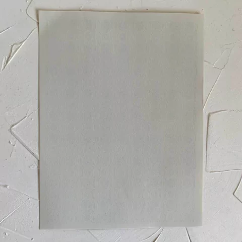 Calco Para Vidrio - Guarda Vidrio en Blanco 1