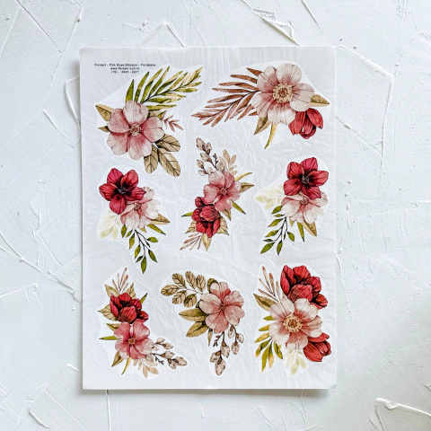 Calco Color Pink Rose Blossom