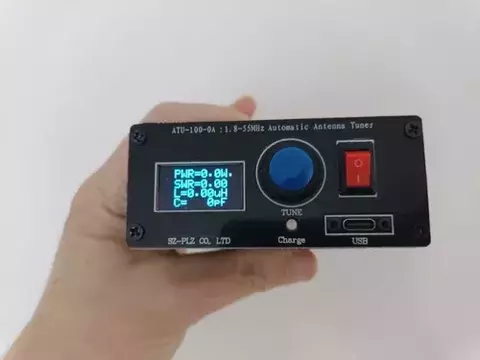 ATU-100-0A SINTONIZADOR DE ANTENA MEDIDOR DE ROE Y POTENCIA