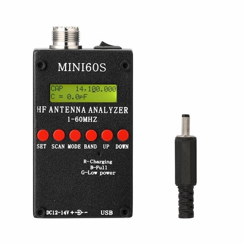 Analizador De Antena Hf 1 A 60 Mhz Mini 60