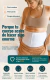 Faja Post Parto 24 cm Cesárea Compresión Abdominal Regulable Recuperación Maternidad - comprar online