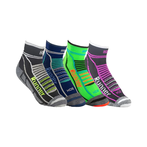 Media Soquetes Correr Running Trekking Caminar Compresion