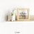 Estante "Ele" 60cm (con repisa blanca) - Wudpi Deco