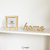 Palabra de madera- HOME (roble americano) en internet