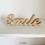 Palabra de madera - SMILE (roble americano)