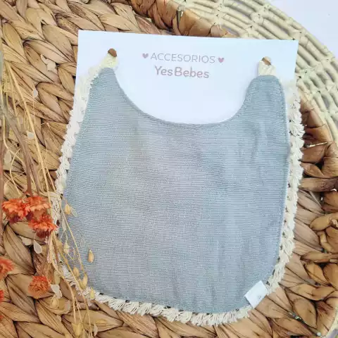 Babero Verde Mini Flecos