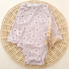 Body Rulotte Morley Flores Manga Larga - comprar online