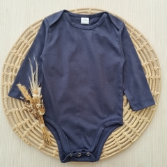 Body Azul Marino Manga Larga - comprar online