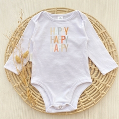Body Happy Blanco Manga Larga - comprar online