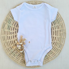 Body Blanco manga Corta
