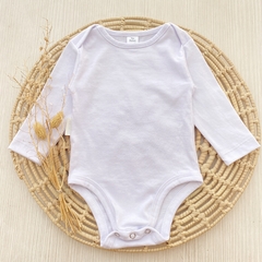 Body Blanco Manga Larga - comprar online