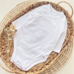 Body Kimono Blanco Manga Larga - comprar online