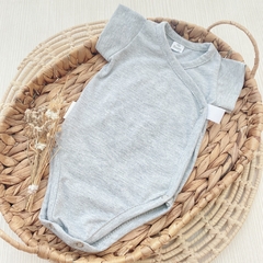 Body Kimono Gris Manga Corta - comprar online