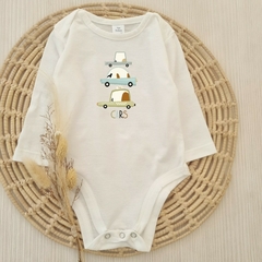 Body Cars Off White Manga Larga - comprar online