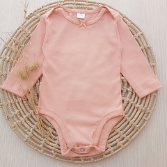 Body Salmón con Moño Manga Larga - comprar online