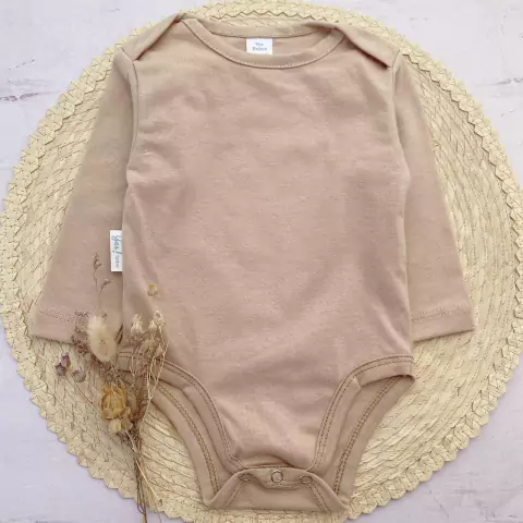 Body Tostado Manga Larga