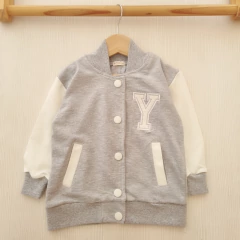 Campera Bomber Rústica Gris - comprar online