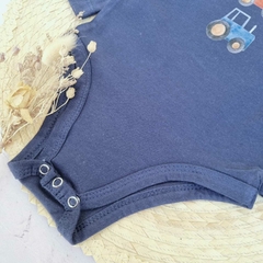 Body Autos Azul Marino Manga Larga - comprar online