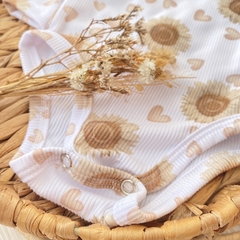 Body Girasoles Morley Manga Larga - YesBebes - Fabricante Ropa de Bebés