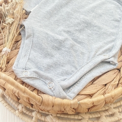 Body Kimono Gris Manga Larga - YesBebes - Fabricante Ropa de Bebés