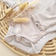 Body Rulotte Morley Margaritas Manga Larga - tienda online