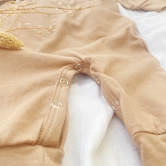 Pijama Enterito Tostado - YesBebes - Fabricante Ropa de Bebés
