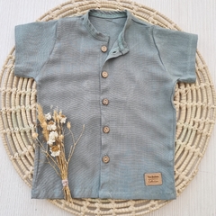 Camisa Lino Verde