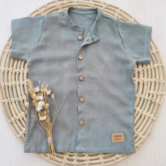 Camisa Lino Verde