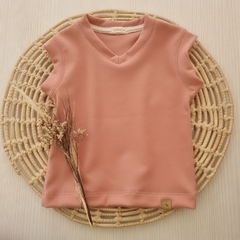 Chaleco Malaga Rosa Viejo Gamuzado - comprar online