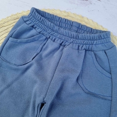 Jogger Friza Bolsillo Azul Aero - comprar online