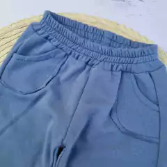Jogger Friza Bolsillo Azul Aero - comprar online