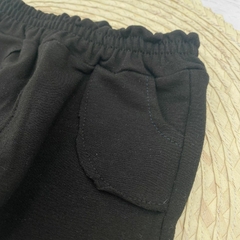 Jogger Rústico Bolsillo Negro - comprar online