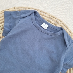 Body Azul Aero Manga Corta - comprar online