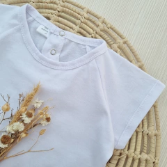 Remera Basic Blanca Manga Corta - comprar online