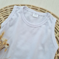 Body Musculosa Lisa Blanca - comprar online