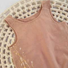 Body Tusor Musculosa Tostado - comprar online