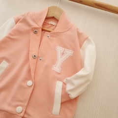 Campera Bomber Rústica Rosada en internet