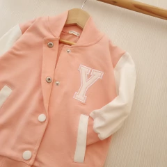 Campera Bomber Rústica Rosada en internet
