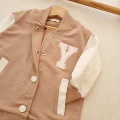 Campera Bomber Rústica Tostado en internet