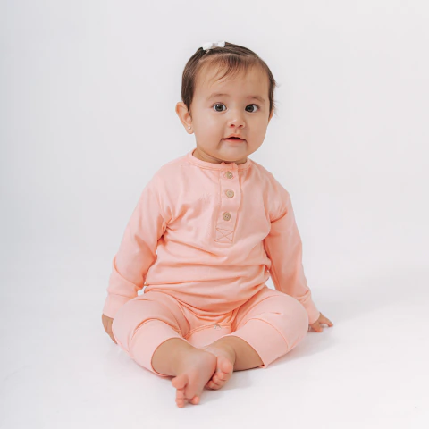 Pijama Enterito Salmón