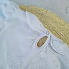 Remera Amelia Morley Blanca Manga Larga - YesBebes - Fabricante Ropa de Bebés