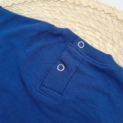Buzo Bolsillo Azul Rústico - YesBebes - Fabricante Ropa de Bebés