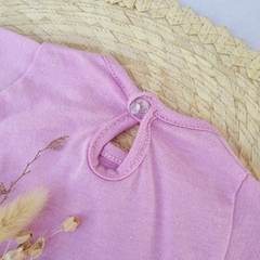 Body Espalda Gota Orquidea Manga Larga - comprar online