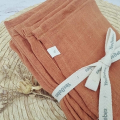 Manta Gasa Tostado - comprar online