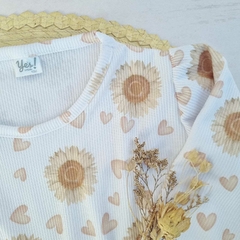 Remera Princesa Morley Girasol Manga Larga - comprar online