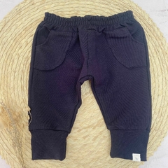 Jogger Rústico Bolsillo Azul Marino